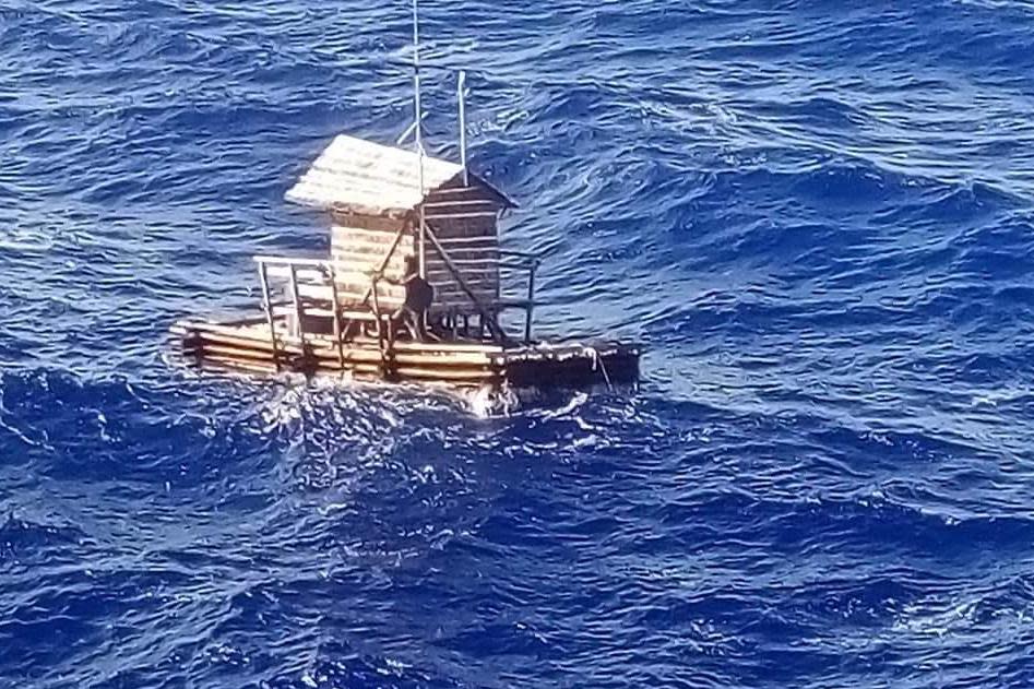 Indonesian teen miraculously survives 49 days adrift at sea in floating fishing hut