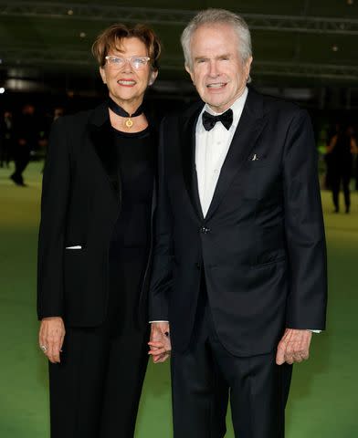<p>Amy Sussman/Getty Images</p> Annette Bening and Warren Beatty on Sept. 25, 2021