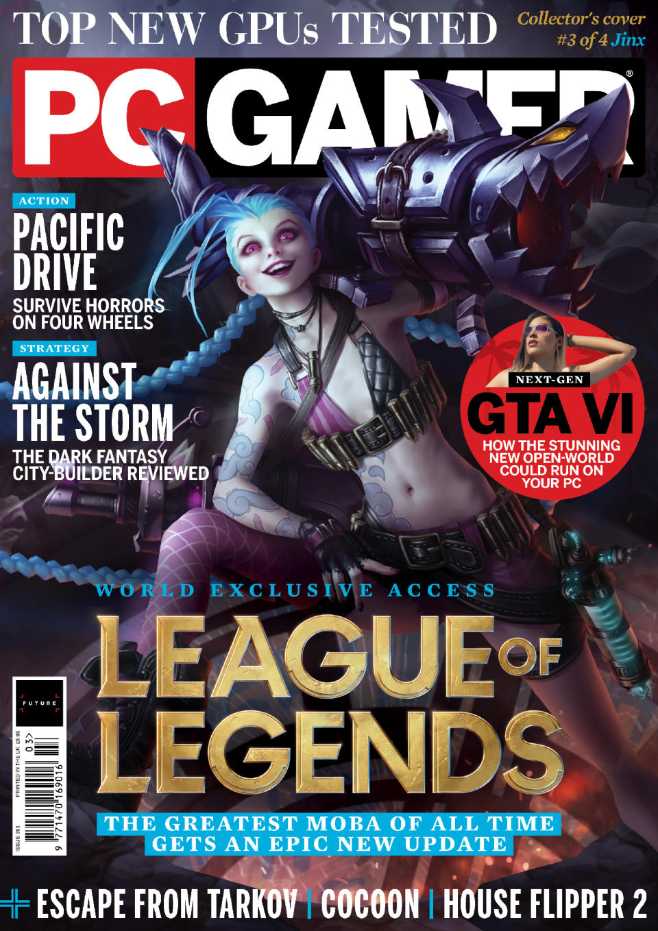 League of Legends PC Gamer magazine