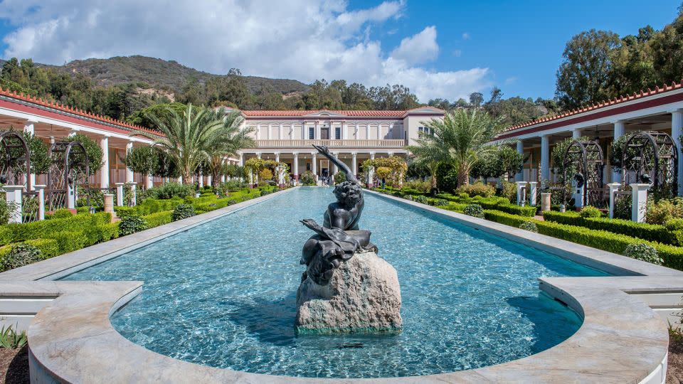 The contested statue is being held at the Getty Villa Museum in Malibu, Los Angeles. - Rolf_52/Alamy Stock Photo
