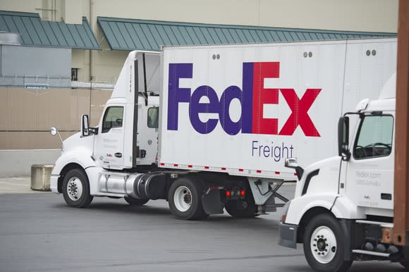 FedEx truck