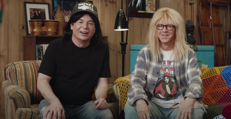 Wayne's World uber eats commercial