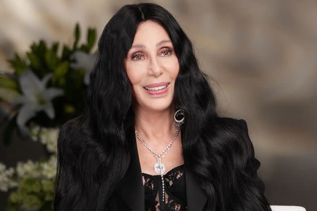 <p>Warner Bros</p> Cher on The Jennifer Hudson Show.