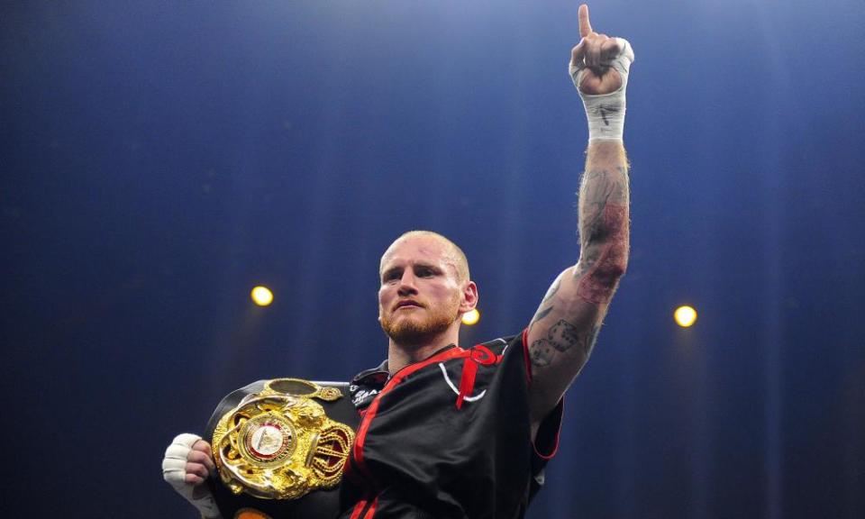 <span class="element-image__caption">‘I’m in great form. I’m enjoying my boxing. No thoughts of retiring, and I’m not counting down the days,’ said George Groves after defeating Jamie Cox on Saturday.</span><span class="element-image__credit">Photograph: TGSPhoto/Rex/Shutterstock</span>