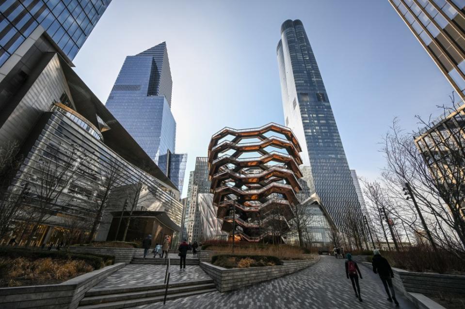 Posh Hudson Yards in New York was built using foreign investment sourced via EB-5 funding. Paul Martinka