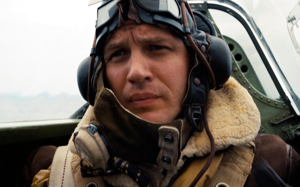 Tom Hardy in Dunkirk