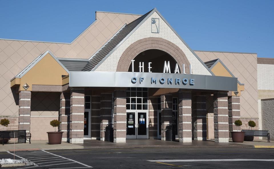 The Mall of Monroe is pictured Tuesday.