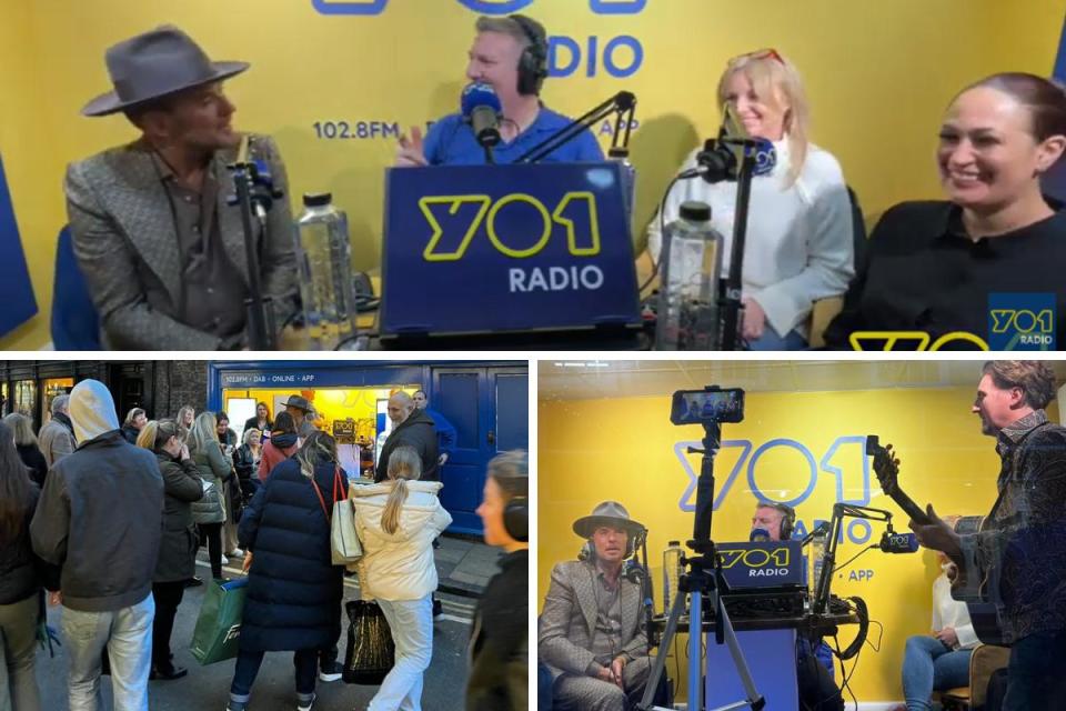 WATCH: '80s popstar and Strictly contestant comes to York <i>(Image: YO1 Radio)</i>