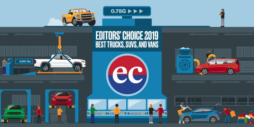 2019 Editors' Choice Awards: The Best Trucks, SUVs, and Vans