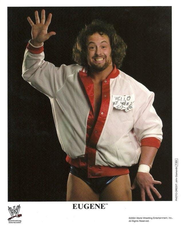 Dinsmore played a character named Eugene during his stint with WWE.