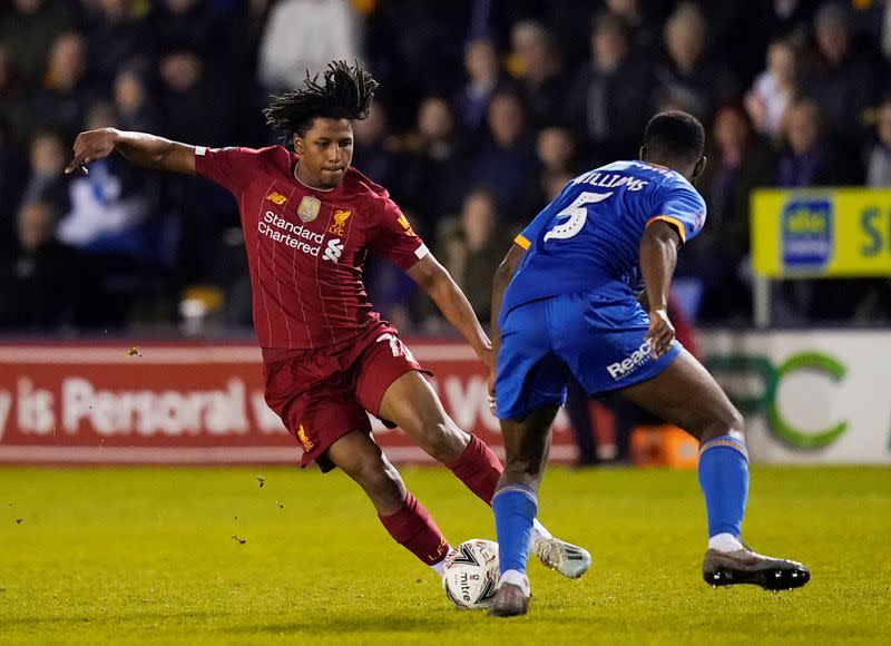 FA Cup Fourth Round - Shrewsbury Town v Liverpool