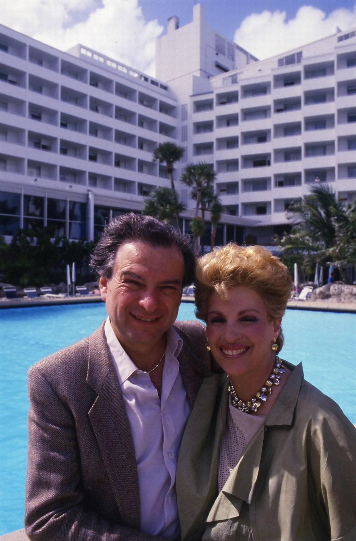 Irving and Marge Cowan, owners of Diplomat hotel in Hollywood.