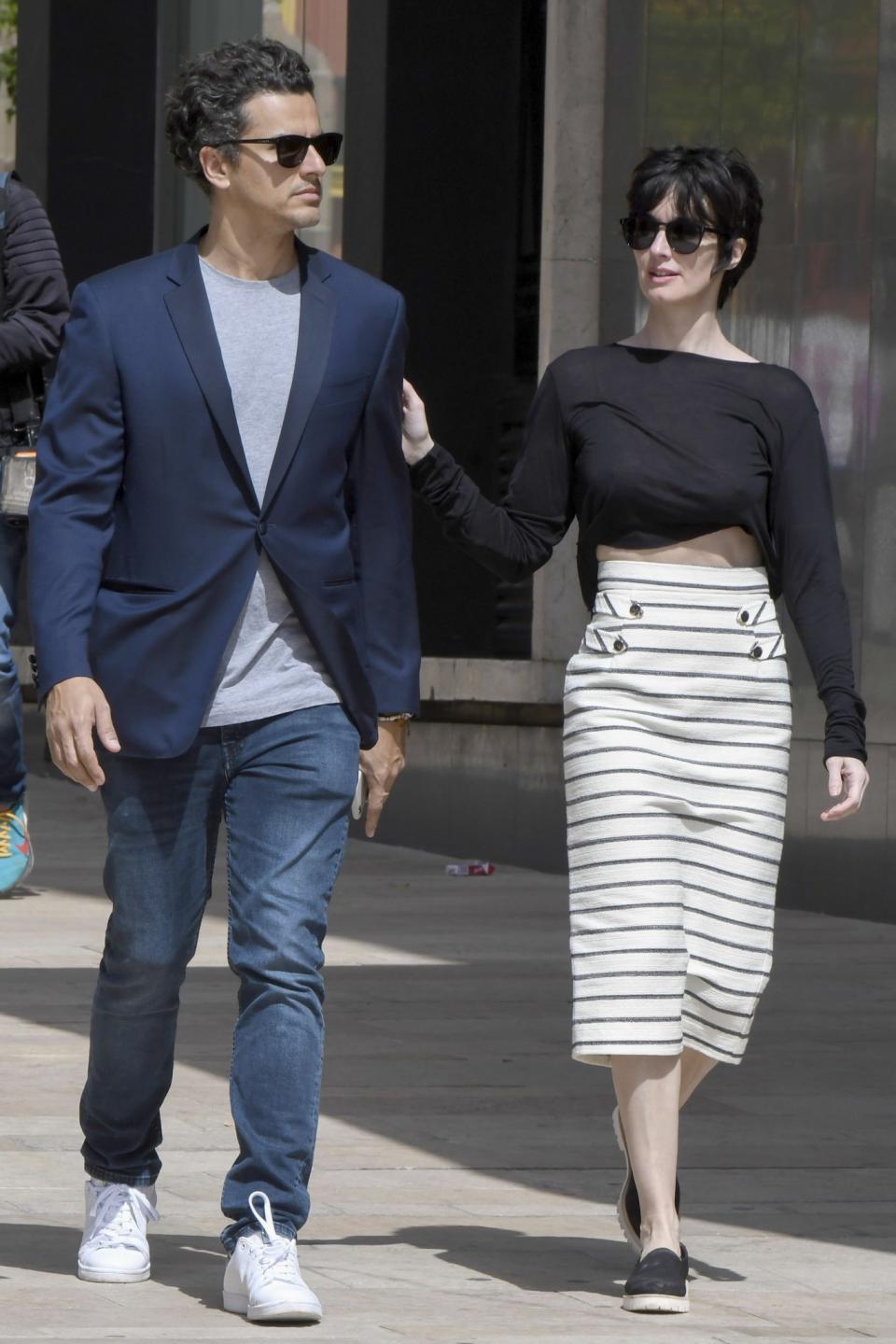 Street Style: Paz Vega y su look chic primaveral