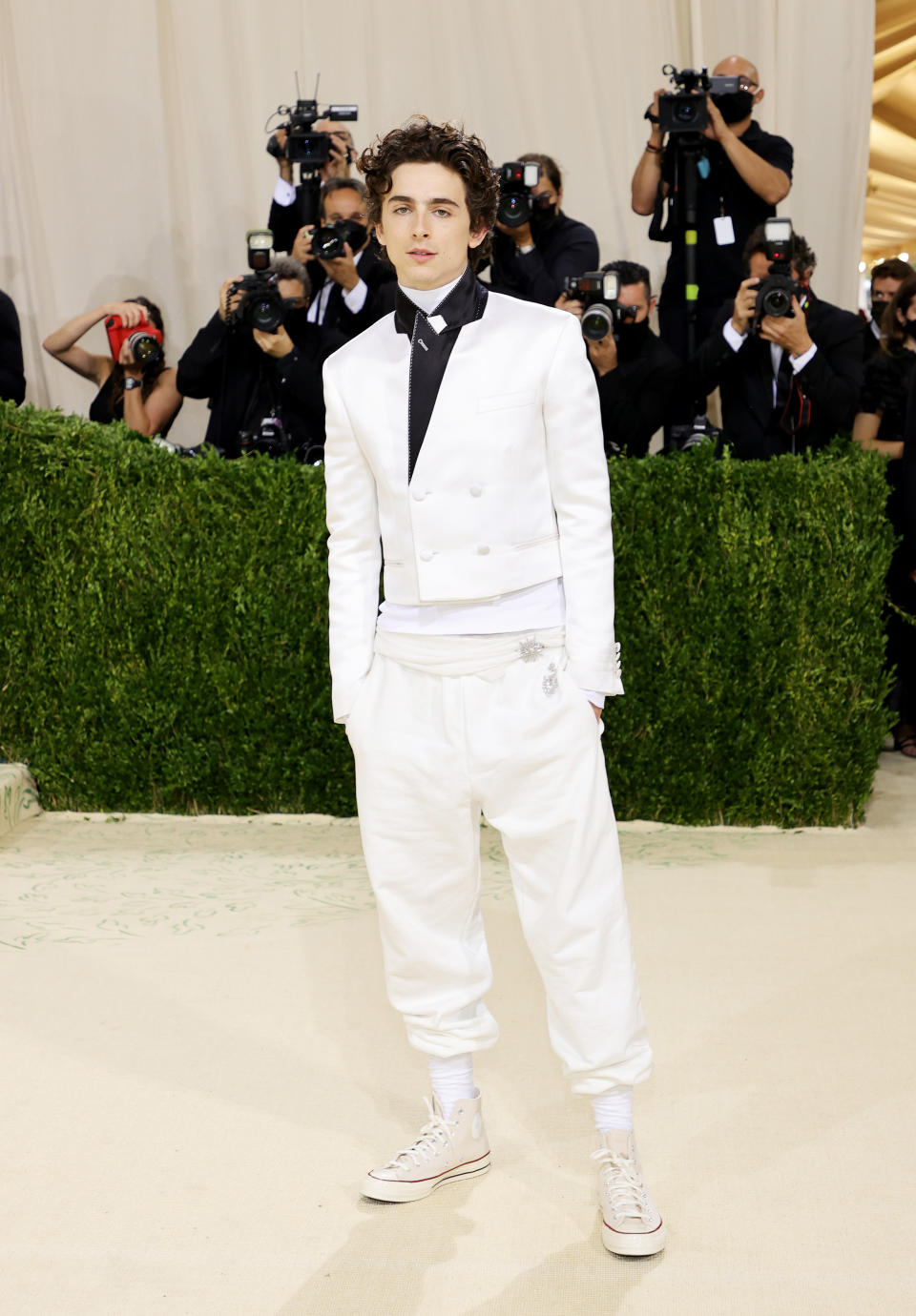 The 2021 Met Gala Celebrating In America: A Lexicon Of Fashion - Arrivals (Mike Coppola / Getty Images)