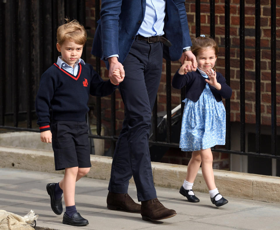 Prince George and Princess Charlotte are set to play the role of page boy and flower girl. Source: Getty