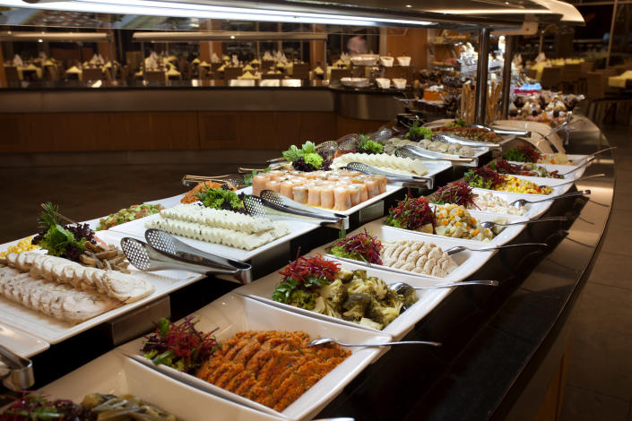 Several buffet restaurants in Las Vegas are shutting down to prevent the spread of coronavirus. (Getty Images)