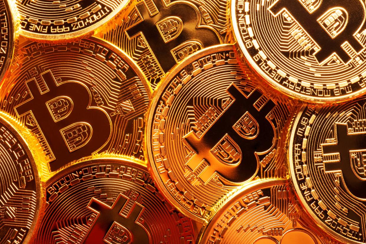 <p>Bitcoin mining actually uses less energy than traditional banking, new report claims</p> (Getty/iStock)