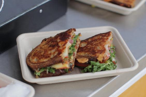 Killer filler: a grilled cheese sandwich from Presidio Picnic (Nicola Brady)