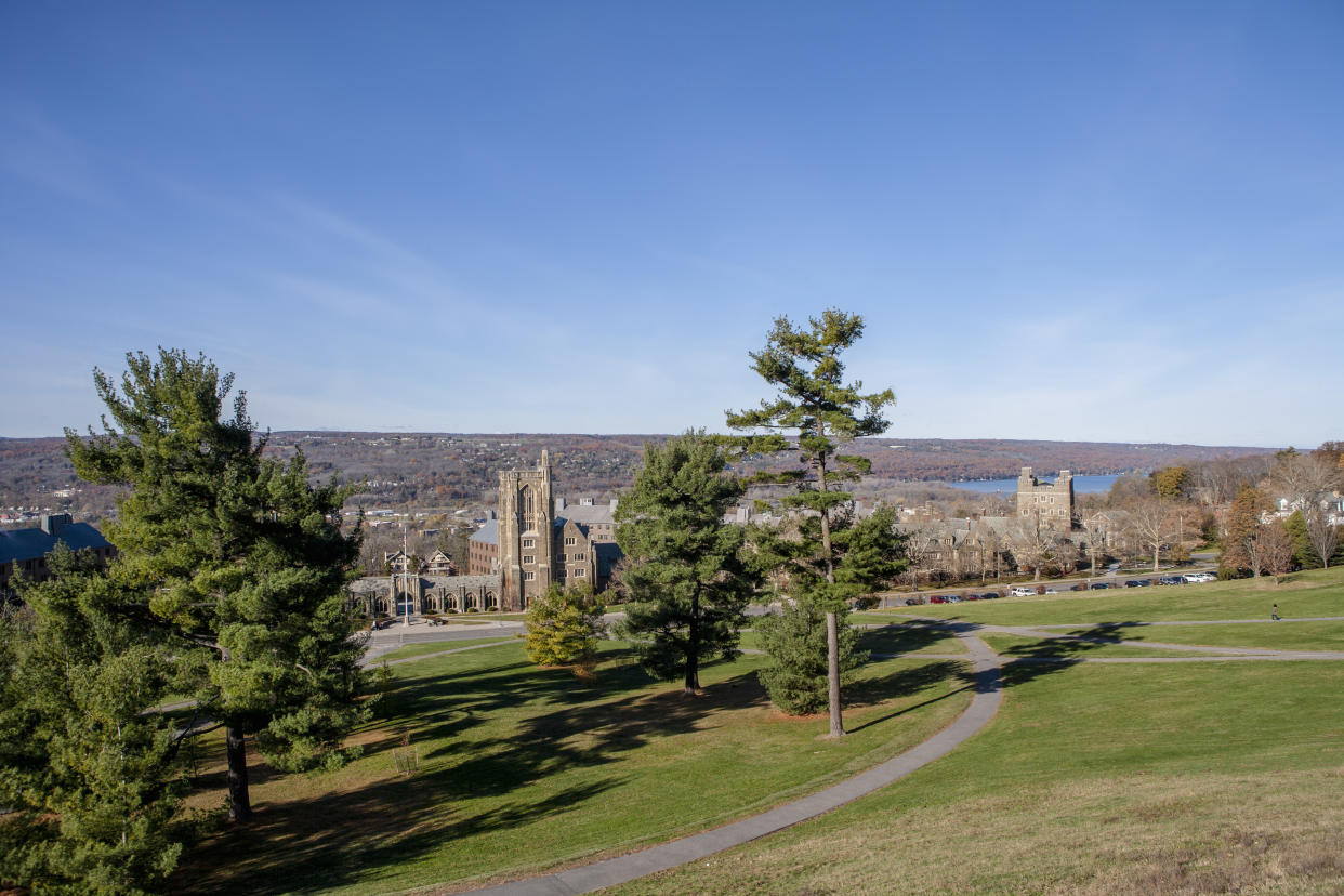 The Cornell University campus in Ithaca, New York.