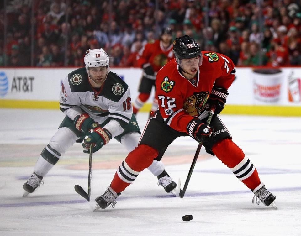 How will Artemi Panarin fare without the cast he played with in Chicago? (Photo by Jonathan Daniel/Getty Images)