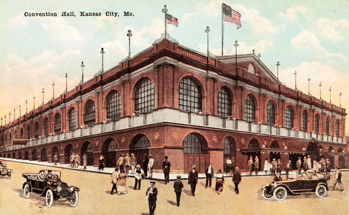 Convention Hall, now the site of Barney Allis Plaza. KANSAS CITY PUBLIC LIBRARY