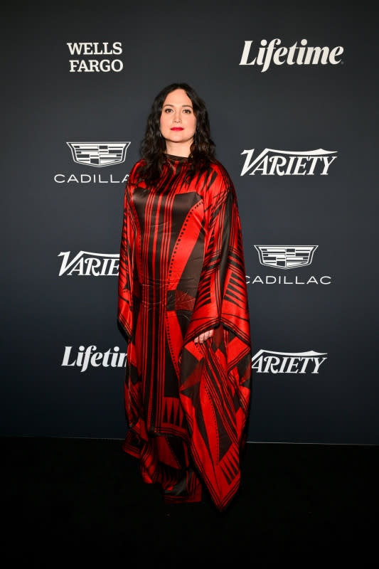 Lily Gladstone in Jamie Okuma<p>Photo: Michael Buckner/Variety via Getty Images</p>