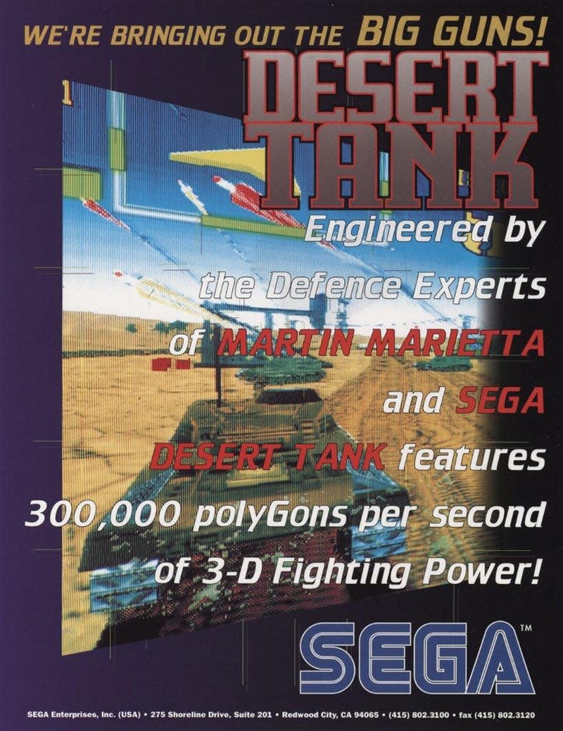 Image:  Sega via The Arcade Flyer Archives