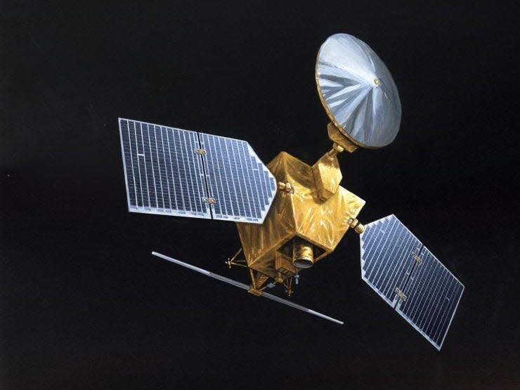 Der Mars Reconnaissance Orbiter der Nasa hat die leistungsstarke HiRISE-Kamera an Bord, die unser Verständnis des Mars verändert hat, indem sie Zehntausende von Bildern der Oberfläche des Planeten in noch nie dagewesener Detailtreue aufgenommen hat. - Copyright: Getty Images