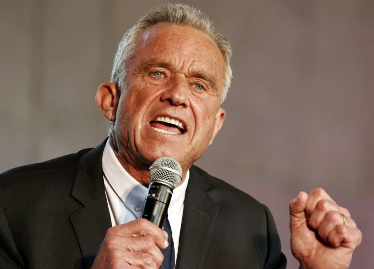 Independent presidential candidate Robert F. Kennedy Jr has suffered from a variety of ailments (MARIO TAMA)