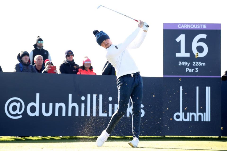 Richard Mansell is in control of the Alfred Dunhill Links Championship heading into the final day  (Getty Images)