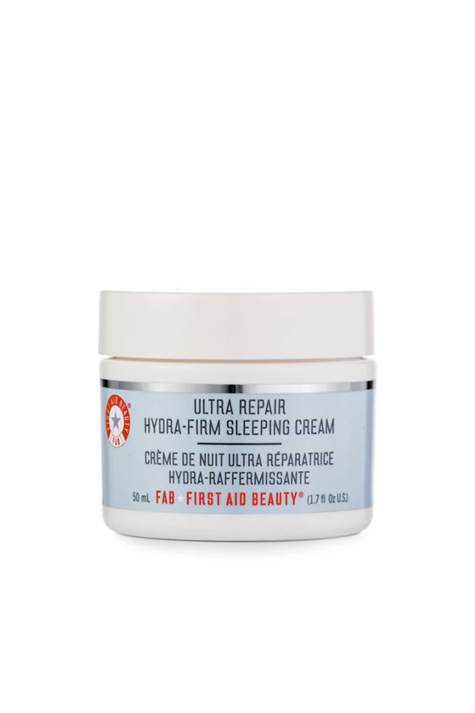 <p><a rel="nofollow noopener" href="https://www.sephora.com/product/ultra-repair-hydra-firm-sleeping-cream-P393076" target="_blank" data-ylk="slk:BUY NOW;elm:context_link;itc:0;sec:content-canvas" class="link ">BUY NOW</a></p><p>If you have sensitive skin, you'll love this First Aid Beauty pick. It's a thicker version of their cult-classic Ultra Repair Cream, perfect for when you need that extra dose of hydration.</p><p><em>($38, <a rel="nofollow noopener" href="https://www.sephora.com/product/ultra-repair-hydra-firm-sleeping-cream-P393076" target="_blank" data-ylk="slk:sephora.com;elm:context_link;itc:0;sec:content-canvas" class="link ">sephora.com</a>)</em></p>