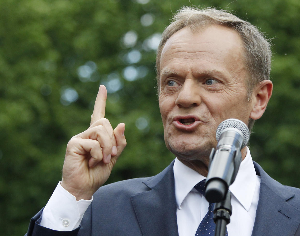 European Council President Donald Tusk (AP Photo/Czarek Sokolowski)