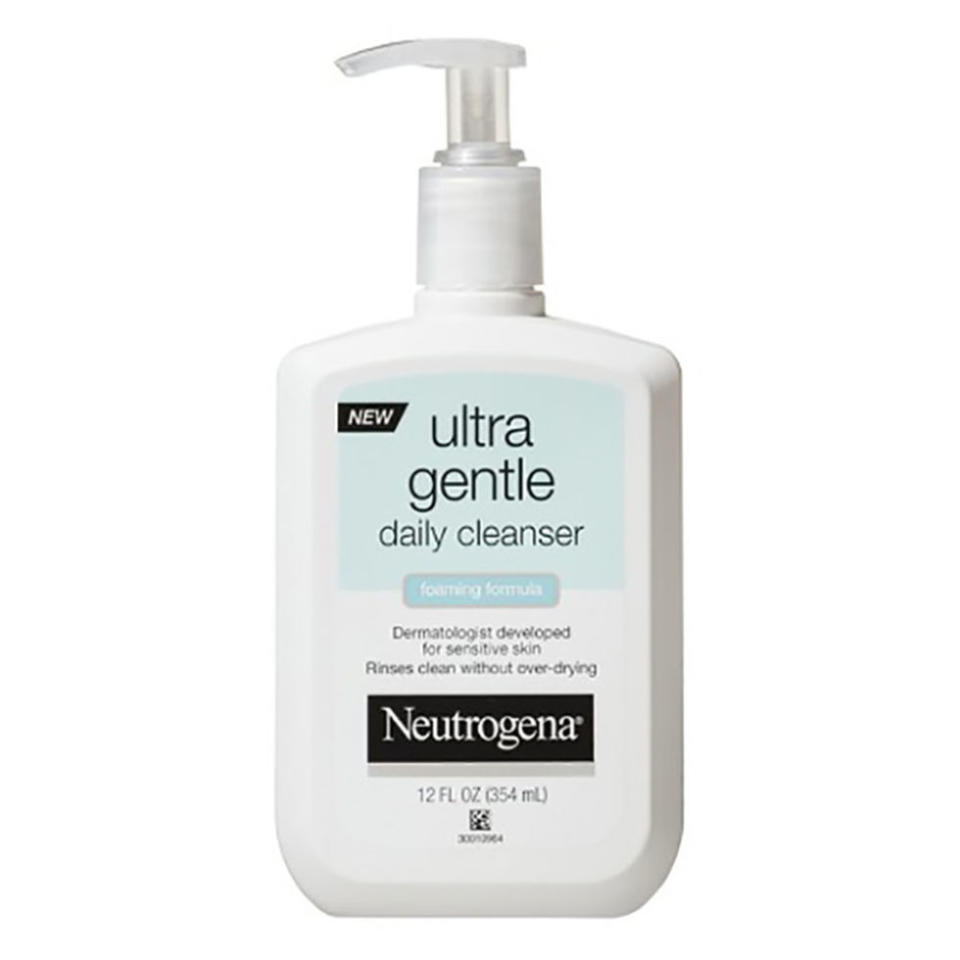 Wash With a Gentle Cleanser