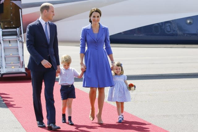 The Duke And Duchess Of Cambridge Visit Germany - Day 1