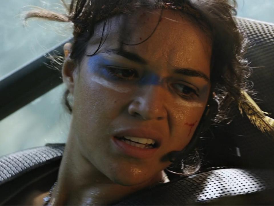 Michelle Rodriguez as Trudy in ‘Avatar’ (20th Century Fox)