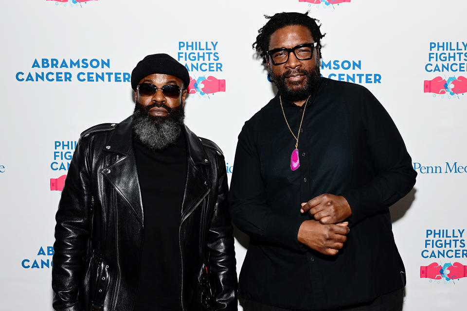 Black Thought And Questlove Wearing Black