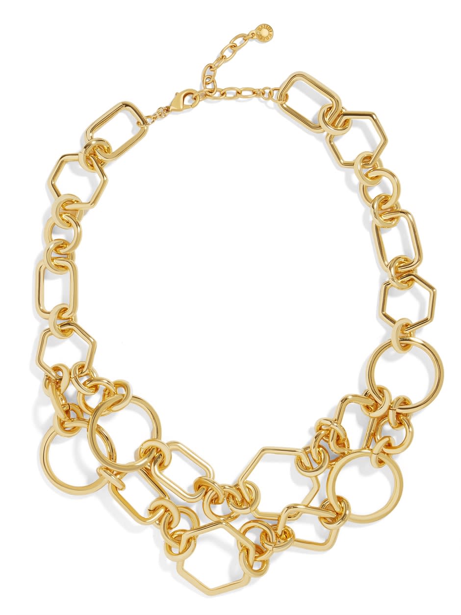 <p><strong>Buy It! </strong>Necklace, $48; <span>baublebar.com</span> </p>