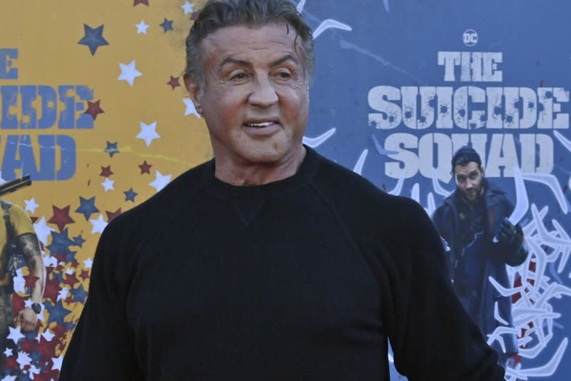 Sylvester Stallone's "Expend4bles" was nominated for seven Razzie Awards on Monday. File Photo by Jim Ruymen/UPI