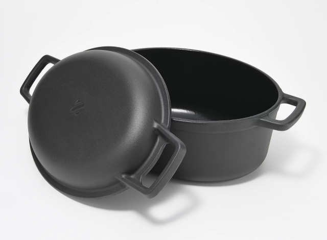 Le Creuset Cast Iron 7.5-qt Classic Chef's Oven with Glass Lid on QVC 