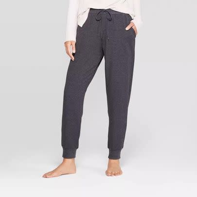 A pair of fleece jogger pants for ultimate comfort