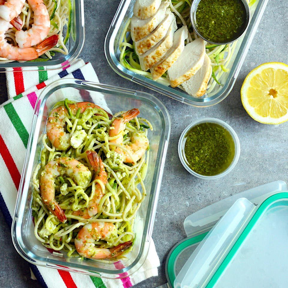 Chimichurri Noodle Bowls