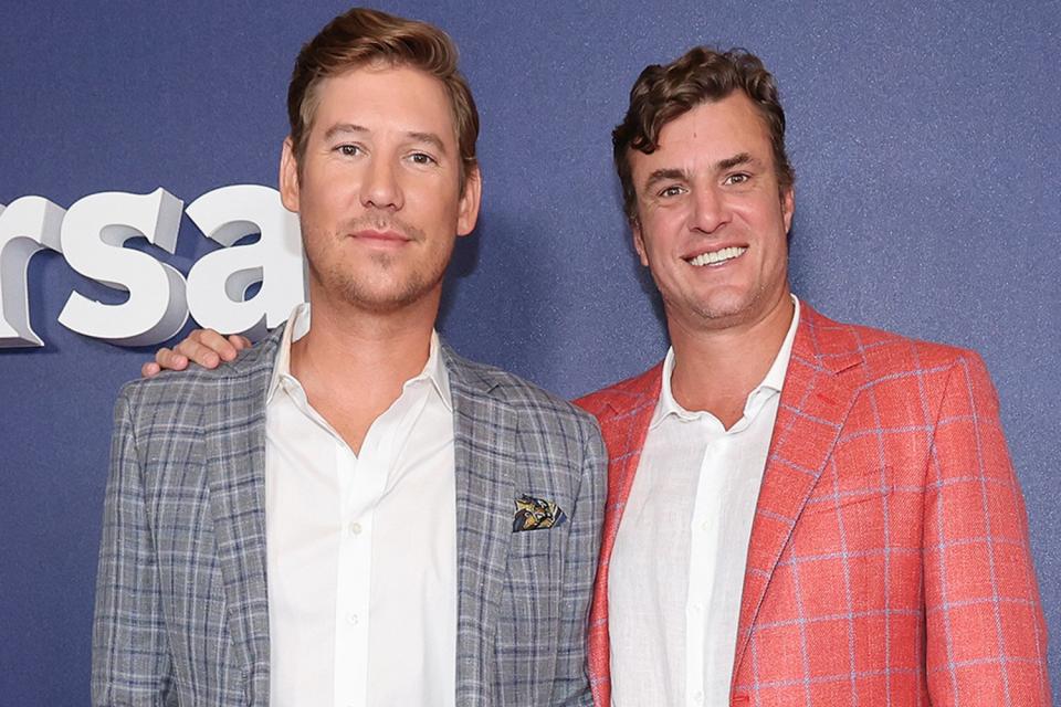 NBCUNIVERSAL UPFRONT EVENTS -- NBC Entertainment's 2022/23 New Season Press Junket in New York City on Monday, May 16, 2022 -- Pictured: (l-r) Austen Kroll, Shep Rose, "Southern Charm" on Bravo -- (Photo by: Cindy Ord/NBCUniversal/NBCU Photo Bank via Getty Images)