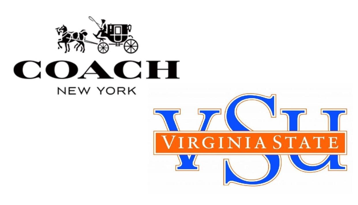 The Coach and Virginia State University logos