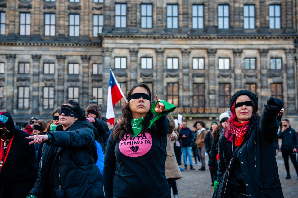 El tema 'Un violador en tu camino' se ha convertido en un himno feminista que recorre el mundo. (Foto: Ana Fernandez/SOPA Images/LightRocket via Getty Images)