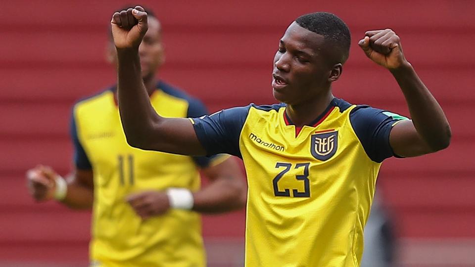 El ecuatoriano Caicedo llega a la Copa América con un valor de mercado de 75 millones