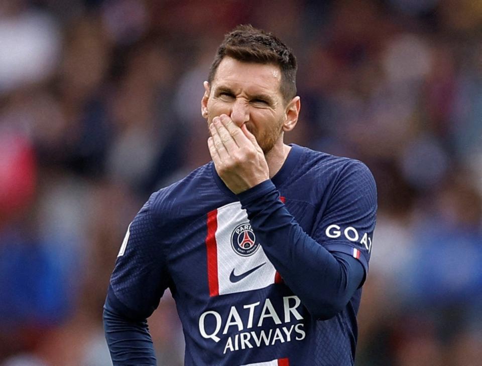 Lionel Messi will be leaving PSG in the summer  (REUTERS)
