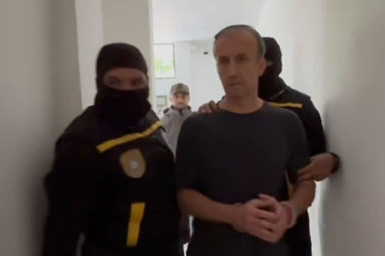 Tareck El Aissami, al ser detenido