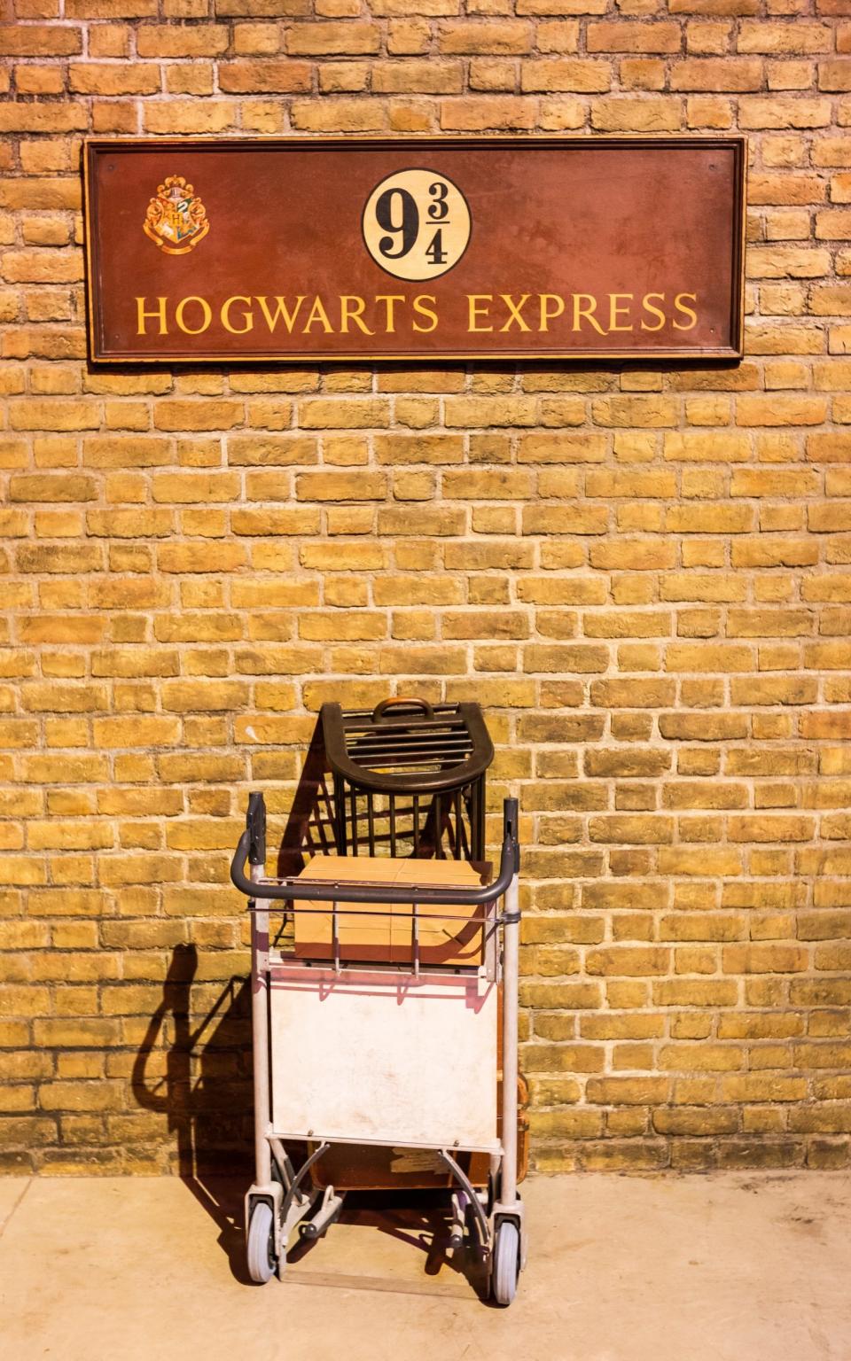Platform nine and three-quarters is now a permanent fixture at Kings Cross station - iStock