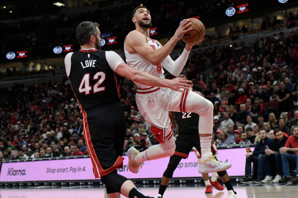 Will the Chicago Bulls beat the Miami Heat in the NBA Play-In Tournament on Friday night? Picks and predictions weigh in on the game.