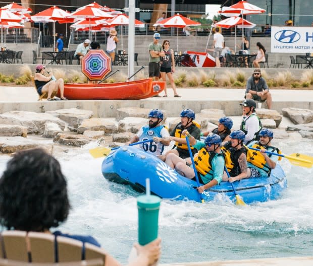 Montgomery Whitewater offers a 1,600-foot Olympic-rated channel for competitive paddlers and a tamer 2,200-foot course for less hardcore whitewater warriors. <p>Courtesy image</p>